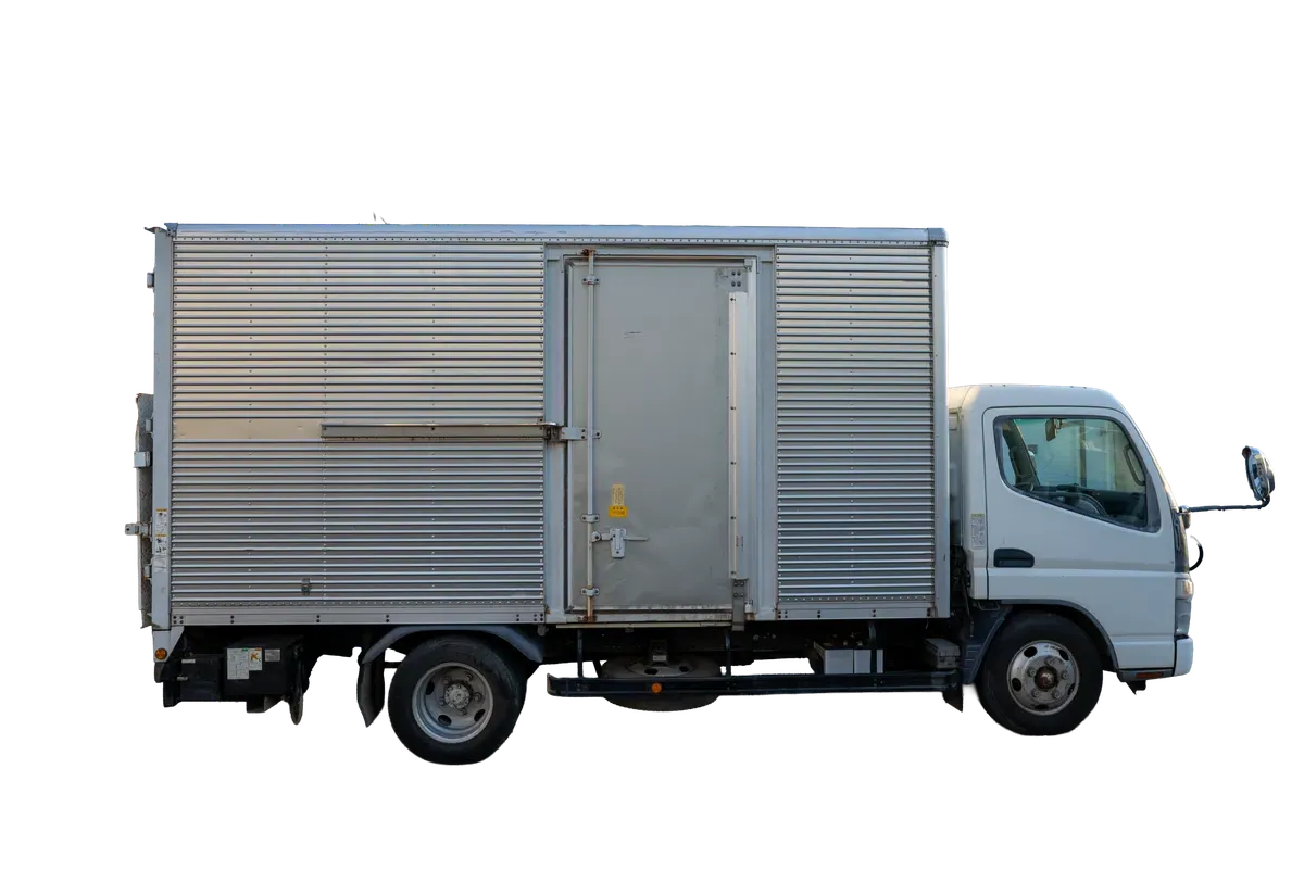 アルミパワーゲート車（キャンター） の写真